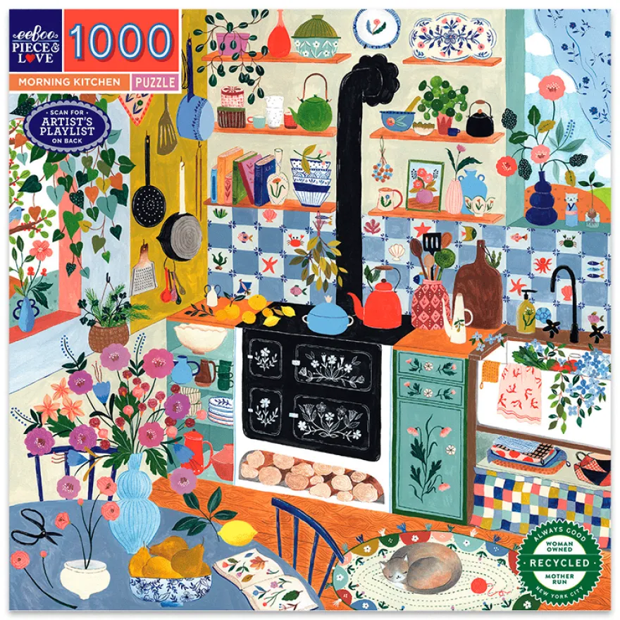 Pussel med 1.000 bitar - Morning kitchen