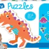Pussel med dinosaurier - från 2 år