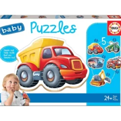 Pussel med fordon - från 2 år