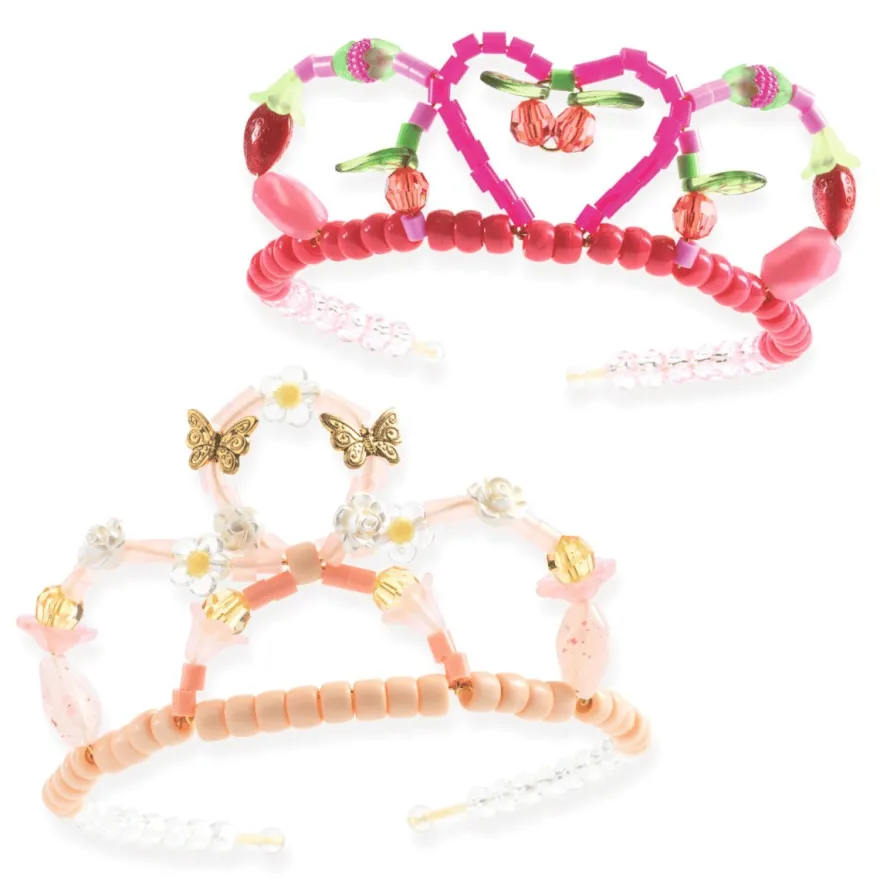 Pysselask – Gör eget diadem, rosa