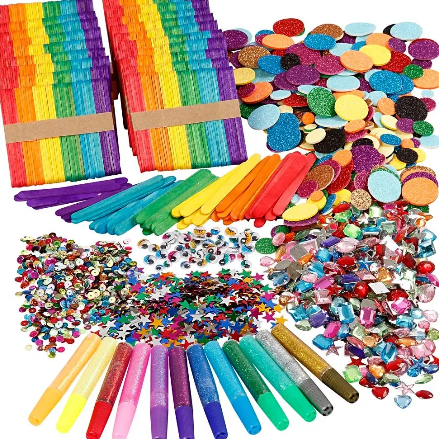 Pysselkit med glitter