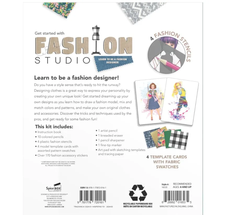 Pysselpaket – Fashion Studio