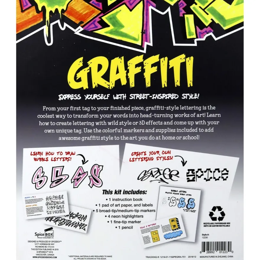 Pysselpaket – Graffiti