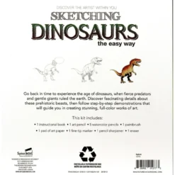 Pysselpaket – Sketching Dinosaurs