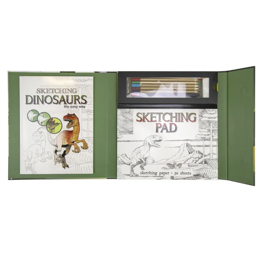Pysselpaket – Sketching Dinosaurs