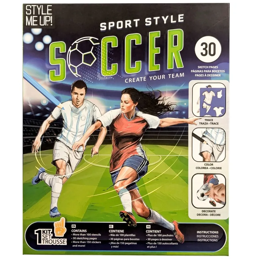 Pysselpaket – Sport Style Football