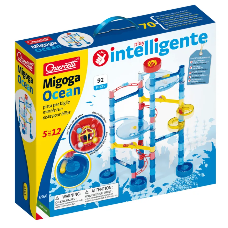 Quercetti Migoga Ocean-kulbana, 92 delar