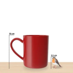 Rödhake – L: 5 cm