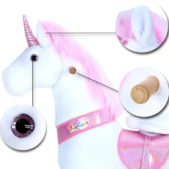 Rid själv - Enhörning rosa, Small