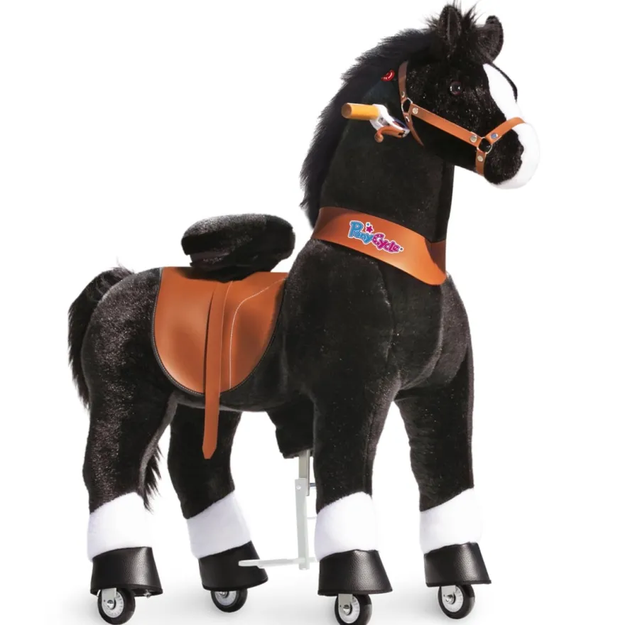 Rid Själv - Häst, svart, vit mule, M/L