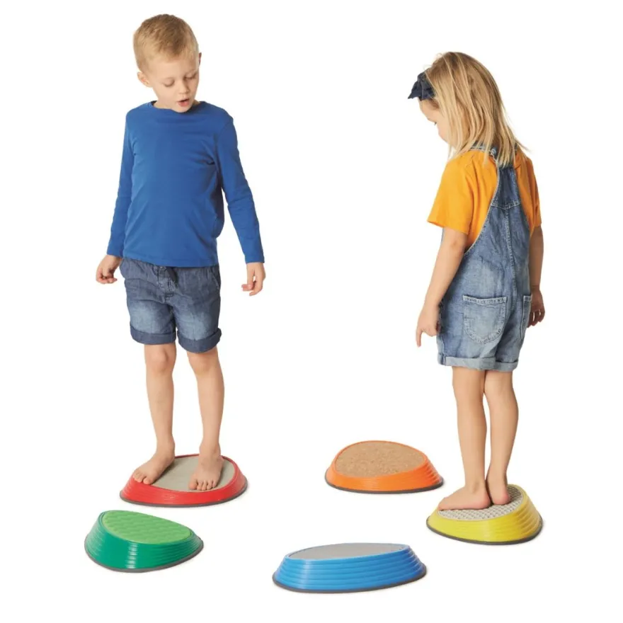 River Stones, taktila - Set med 5 st.