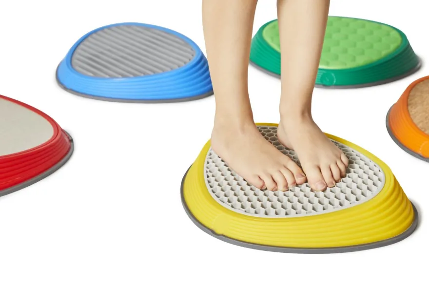 River Stones, taktila - Set med 5 st.
