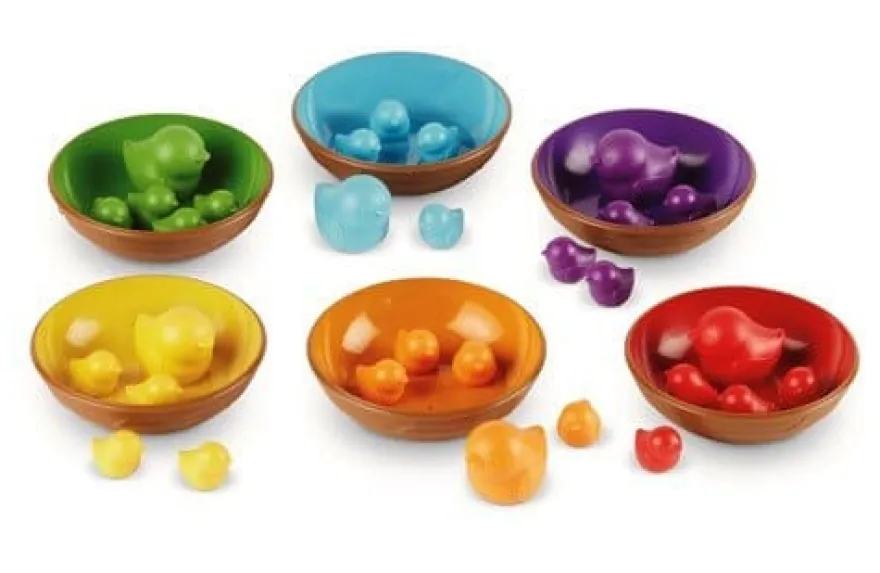 Räkna & Sortera - Fåglar