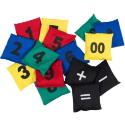 Ärtpåsar – Siffror & mattesymboler, 15 st.