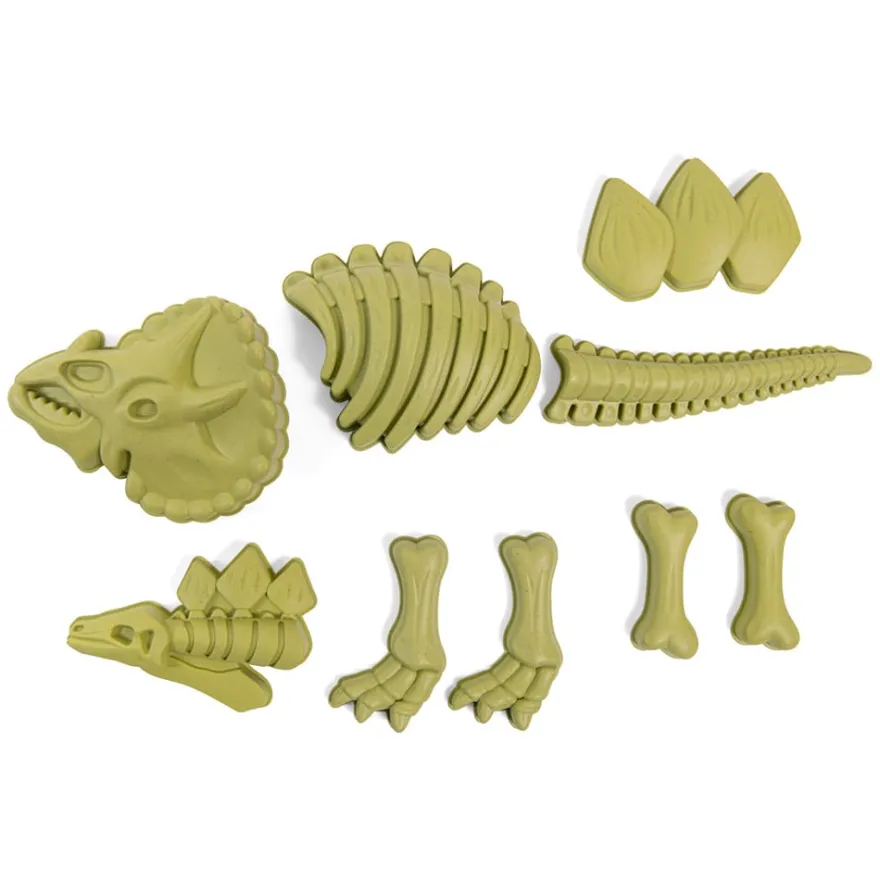 Sandformar - Dinosauriefossiler, 9 delar