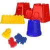 Sandformar - Slott/borg med figurer