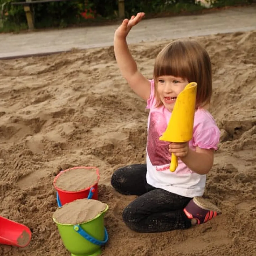 Sandleg - Plastspade