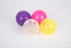 Sensoriska bollar med LED-ljus, 4 st.