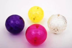 Sensoriska bollar med LED-ljus, 4 st.