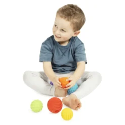 Sensoriska bollar – Mix, 6 st.