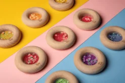 Sensorisk donut Ø7 cm - Vindruvor