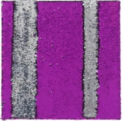 Sensorisk panel med paljetter - Lila/Silver