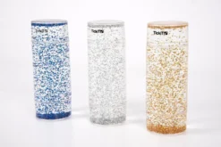 Sensoriskt rör - Glitterstorm, 3 st.