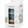 Sequin Clay 3 x 60 g – blå & gul