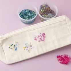 Sequin Clay 3 x 60 g – lila & rosa