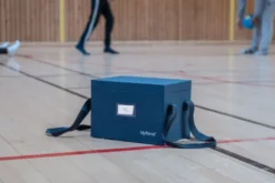 Signalblockerande mobilbox med bärhandtag