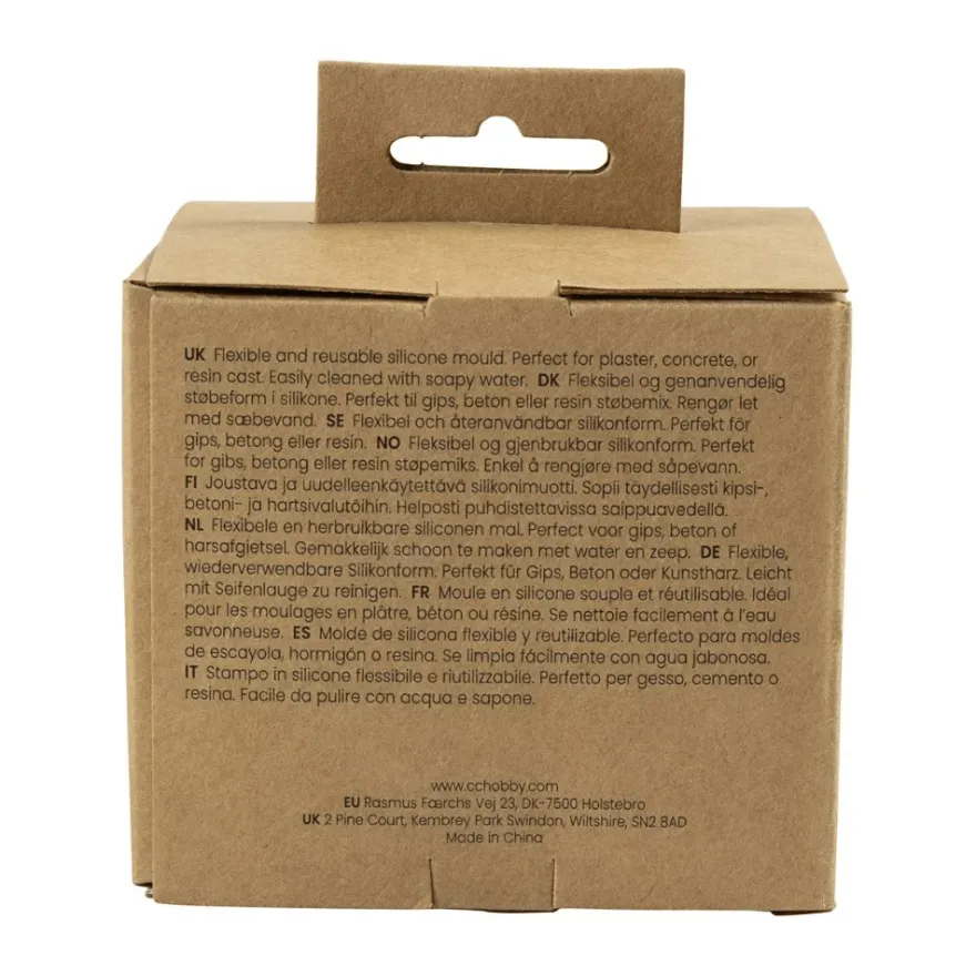 Silikonform - Donutformade ljusstakar, 2 st.