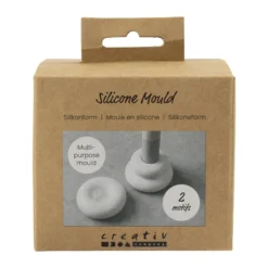 Silikonform - Donutformade ljusstakar, 2 st.