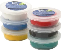 Silk Clay 6 x 14 g - Grundfärger