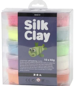 Silk Clay 10 x 40 g - Neon