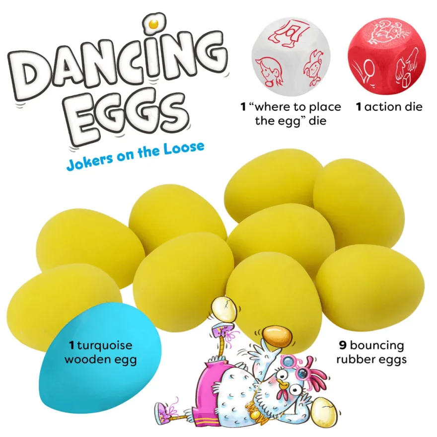 Sällskapsspel – Dansande ägg