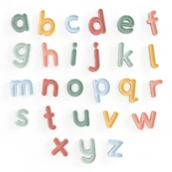Små bokstäver av silikon a-z, 26 st.