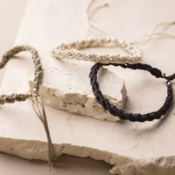 Smyckespaket - Makramé-armband, 3 st.