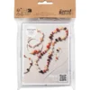 Smyckesstartpaket - Agater, beige/brun/vit