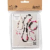 Smyckesstartpaket - Agater, svart/rosa/vit