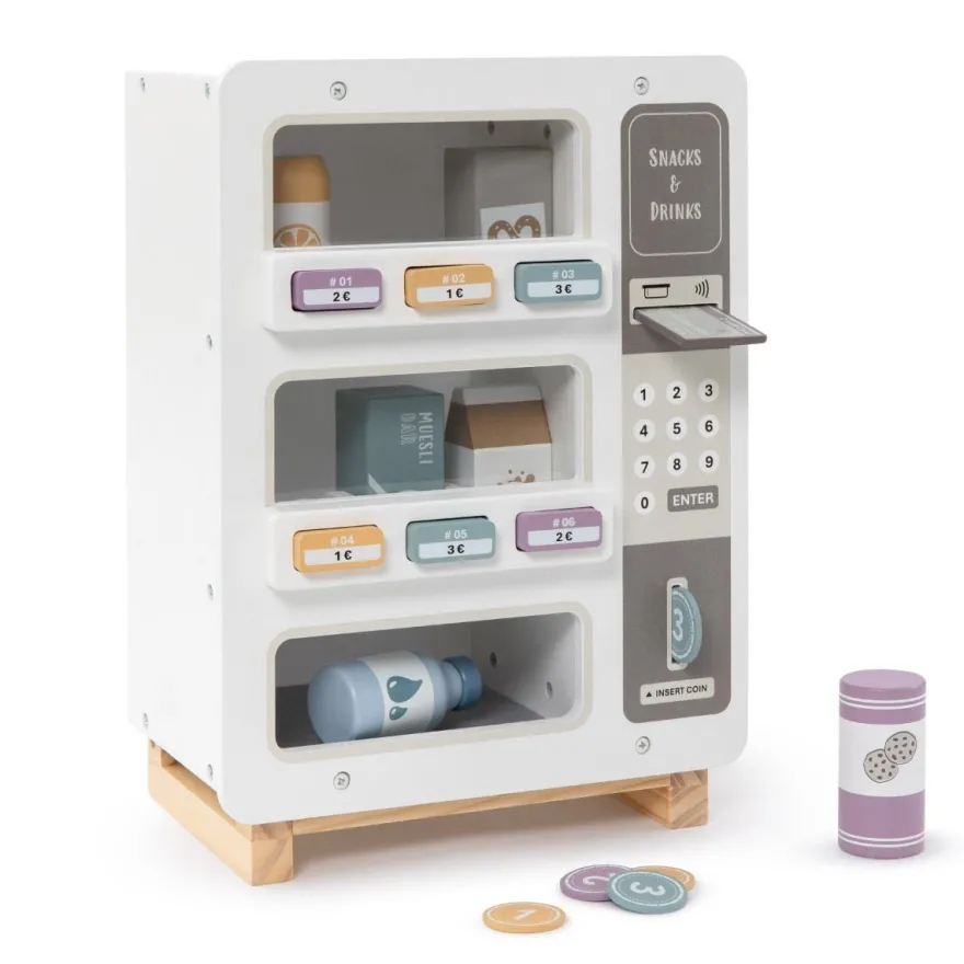 Snackautomat inkl. tillbehör