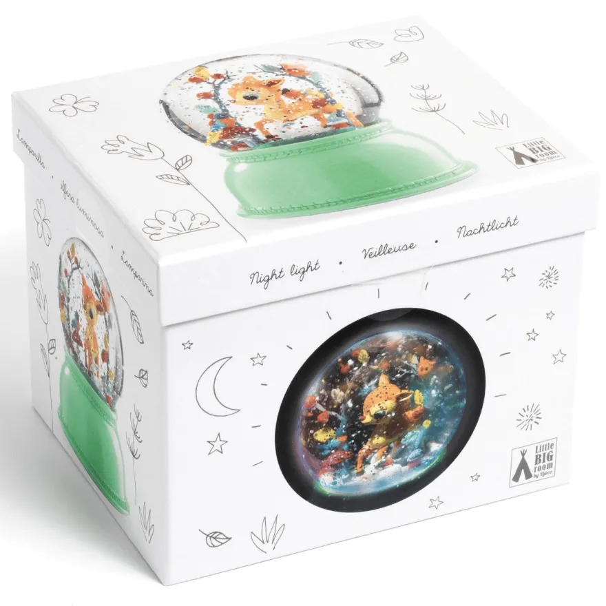 Snöglob med ljus – Bambi