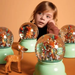 Snöglob med ljus – Bambi