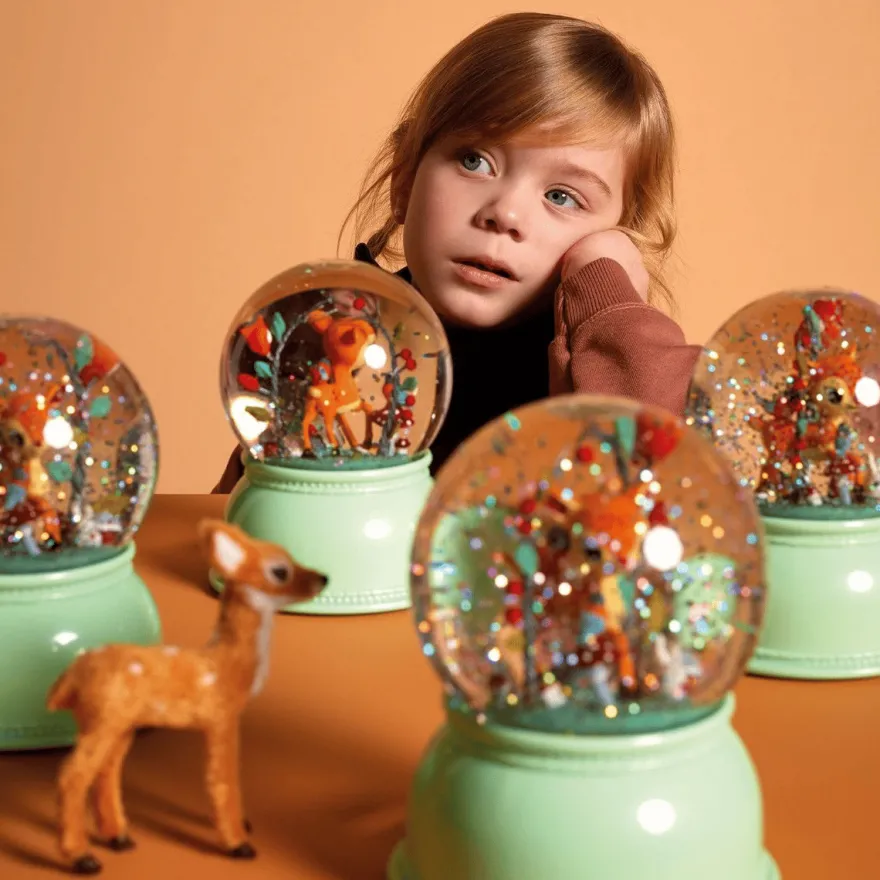Snöglob med ljus – Bambi