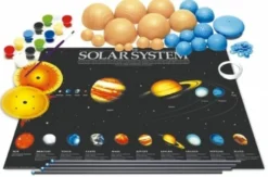 Solsystem - Självlysande mobil