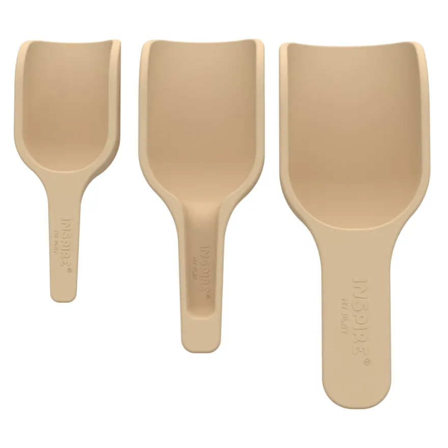 Spade för sensoriska lekar – Natur, 3 st.
