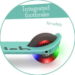 Sparkcykel Flexxi GLOW - Mint