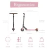 Sparkcykel Flexxi – Rosa
