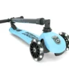 Sparkcykel - Highwaykick 3 med LED, Blueberry