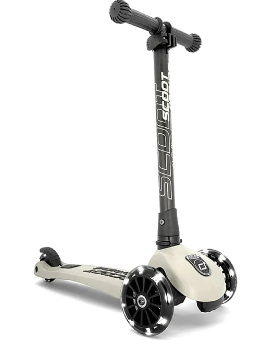Sparkcykel - Highwaykick 3 med LED, Ash