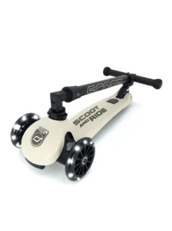 Sparkcykel - Highwaykick 3 med LED, Ash